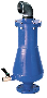 ТИП 701/33 Клапан воздушно-вакуумный, для сточных вод, из стали, с большим отверстием